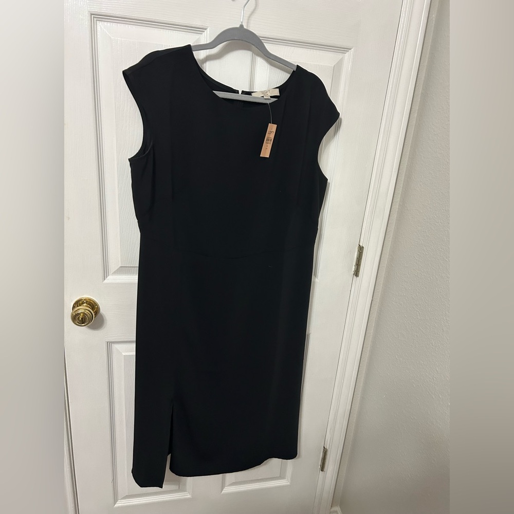 Elegant Black Sleeveless Dress